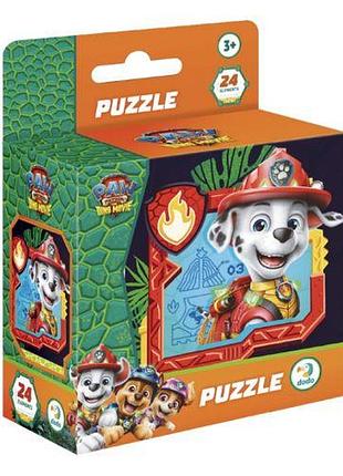 Пазлы детские на 24 элемента «маршал»? щенячий патруль / paw patrol
