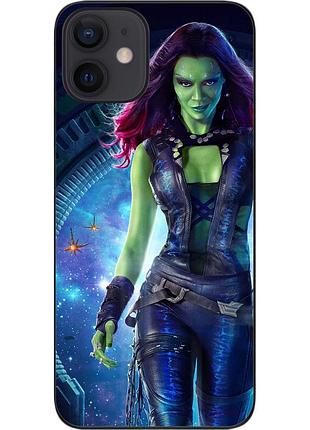 Силіконовий чохол epik для iphone 12 mini з картинкою марвел гамора