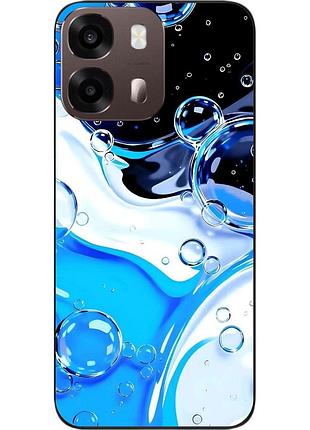 Чехол силиконовый epik для oppo a6s с изображением ледяные сферы