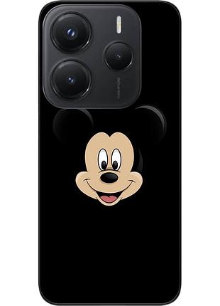 Силиконовый чехол epik для xiaomi redmi note 14 5g с картинкой микки