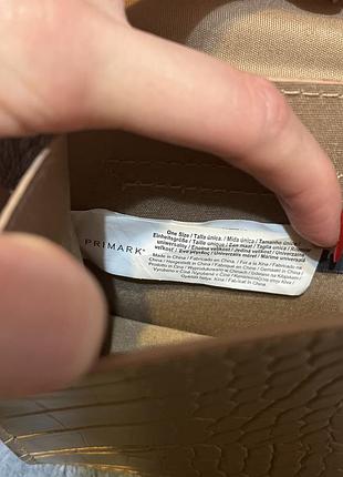 Сумка бежева primark 7