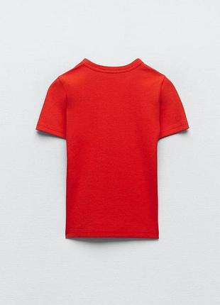 Футболка в рубчик zara 3