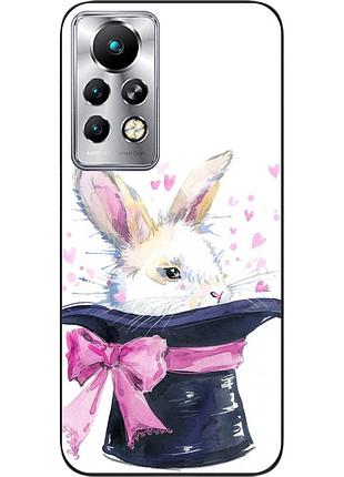 Чохол силіконовий epik для infinix note 11 pro з картинкою кролик