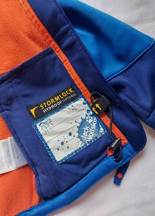 Дитяча термокуртка софтшел jack wolfskin 92см 5