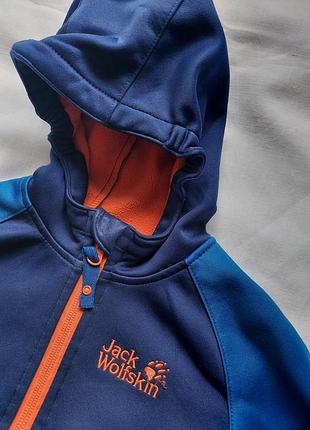 Дитяча термокуртка софтшел jack wolfskin 92см 10