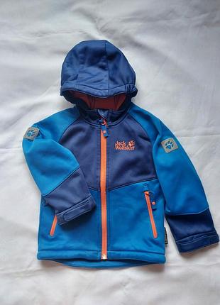 Дитяча термокуртка софтшел jack wolfskin 92см 2