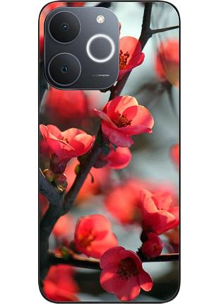 Чехол силиконовый epik для realme note 70 с принтом сакура