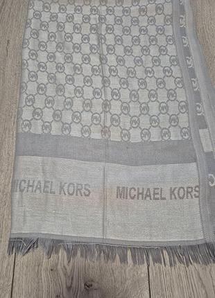 Монограмний шарф-палантин michael kors 2