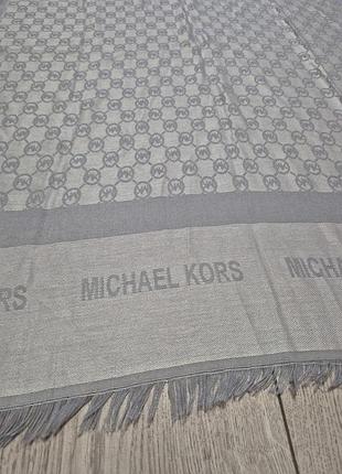 Монограмний шарф-палантин michael kors 4
