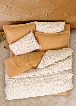 Постельное бельё cotton box 4 сезона со стеганным пододеяльником евро размер