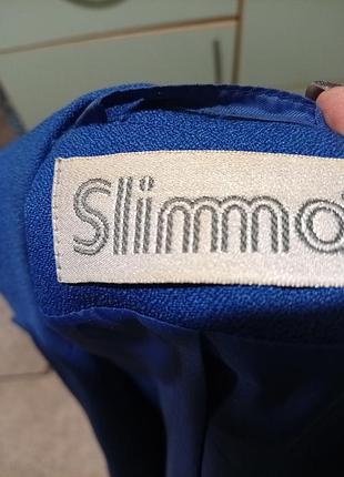 Синий пиджак slimma 50 р 4