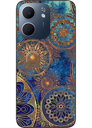 Силиконовый чехол epik для oppo a5x с принтом круги винтаж