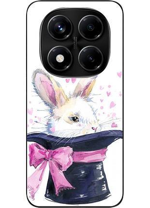 Чехол силиконовый epik для xiaomi redmi note 14 pro 4g с картинкой кролик