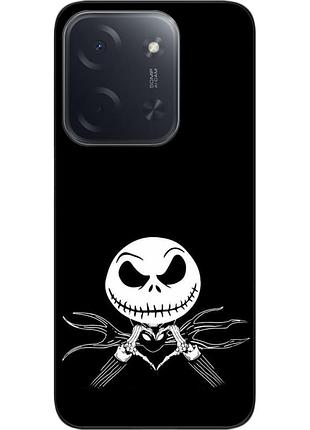 Чехол силиконовый epik для xiaomi poco c85 с принтом улыбка тьмы