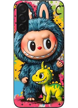 Силиконовый чехол epik для samsung galaxy a57 с рисунком лабубу дино