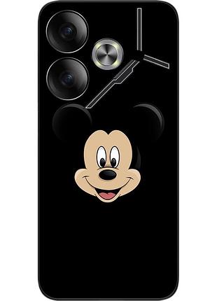 Силиконовый чехол epik для tecno pova 6 (li7) с картинкой микки