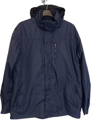 Мужская мембранная куртка пог 66см/ р.52-54 northland professional (waterproof 5000) синяя