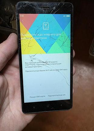 Xiaomi redmi 3 на запчасти на детали смартфон телефон донор недорого