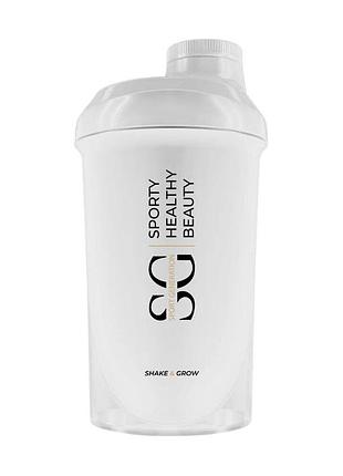 Спортивный шейкер sport generation wave, 500 мл - opal white