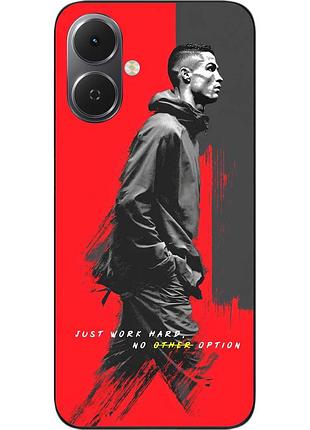 Чехол силиконовый epik для tecno spark go 2 (km4) с изображением роналду фокус