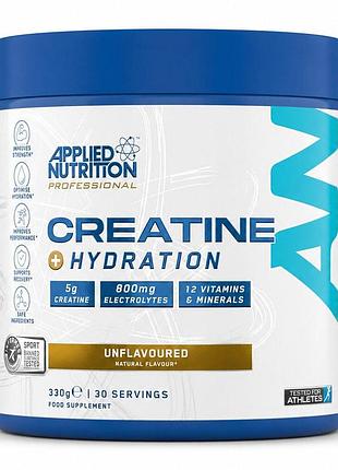 Креатин applied nutrition creatine + hydration, 30 порций - без вкуса