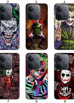 Силиконовый чехол joker джокер harley quinn харли квин для xiaomi redmi 15c харизма и защита