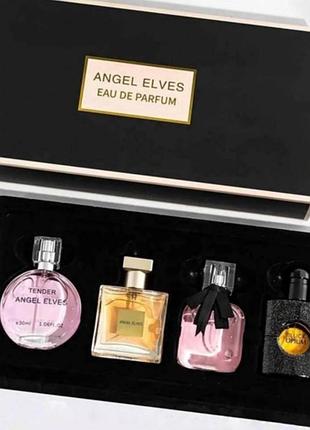 Подарунковий набір жіночих парфумів angel elves eau de parfum (4в1)