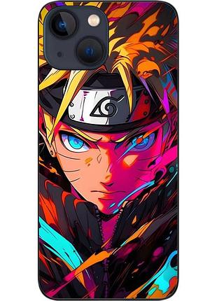 Силіконовий чохол epik для iphone 13 mini з картинкою яскравий наруто