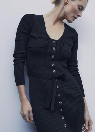 Трикотажна максі сукня&nbsp; zara