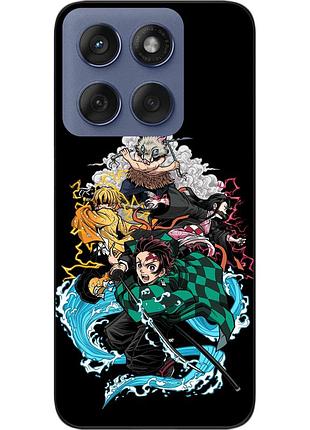 Силиконовый чехол epik для motorola edge 60 fusion demon slayer сила воды