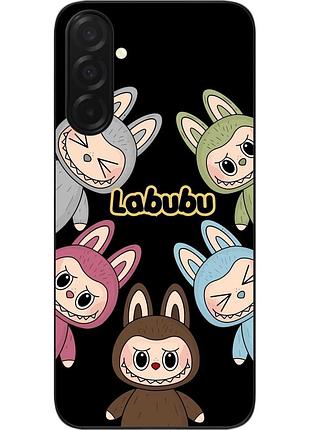 Чехол силиконовый epik для samsung galaxy a57 с принтом labubu команда