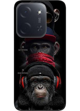 Чохол силіконовий epik для xiaomi poco c85 з принтом три мудреці