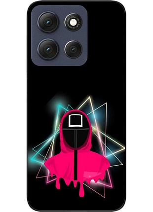 Чехол силиконовый epik для motorola g86 5g с рисунком символ власти