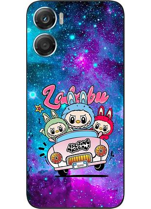Силіконовий чохол epik для motorola g06 з принтом labubu космос
