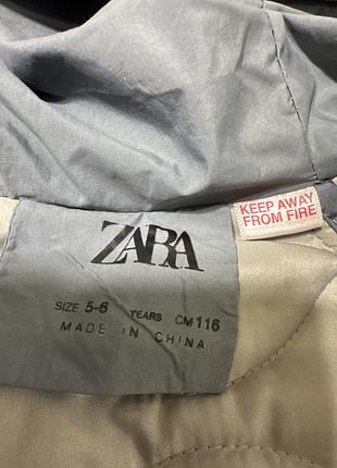 Куртка zara 116 cm 5-6 2
