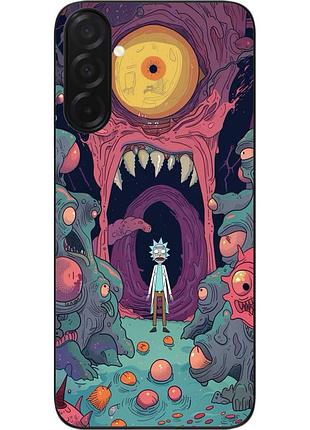 Чохол силіконовий epik для samsung galaxy a27 5g з зображенням rick and morty монстр світ