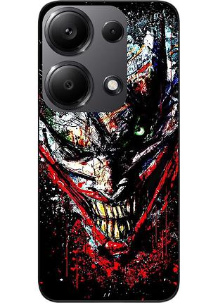 Силиконовый чехол epik для xiaomi redmi note 14s с рисунком улыбка хаоса