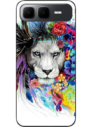 Силіконовий чохол epik для infinix smart 10 plus (x6725b) з зображенням лев