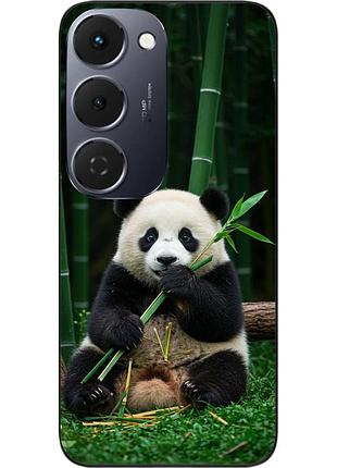 Чохол силіконовий epik для tecno spark 40 pro plus (km7) з принтом бамбуковий гурман