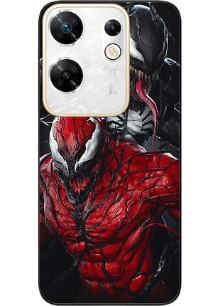 Силиконовый чехол epik для infinix zero 30 4g с картинкой веном и карнаж