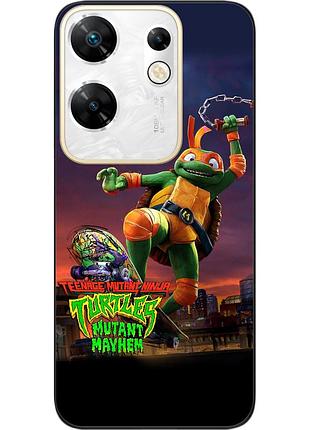 Силиконовый чехол epik для infinix zero 30 4g с картинкой черепашки-ниндзя микеланджело