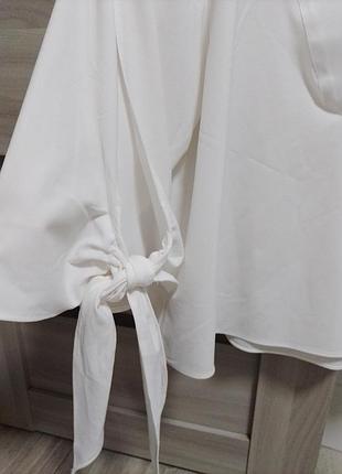 Блузка белая zara 2