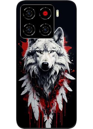 Чохол силіконовий epik для zte blade a56 з принтом білий мисливець