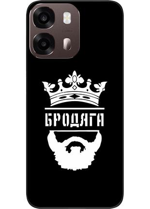 Силіконовий чохол epik для oppo a6s з принтом волоцюга
