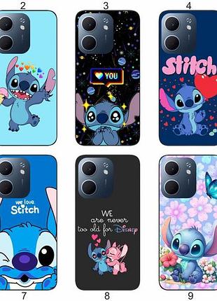 Силіконовий чохол stitch стіч для oppo a5x пустотливий принт і захист