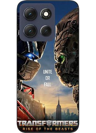 Силіконовий чохол epik для motorola g86 5g з принтом трансформери