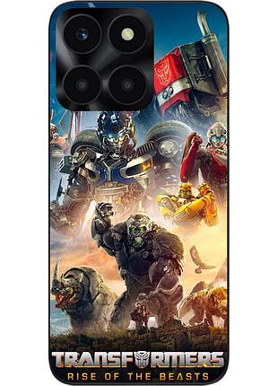 Силиконовый чехол epik для honor x6a с картинкой трансформеры