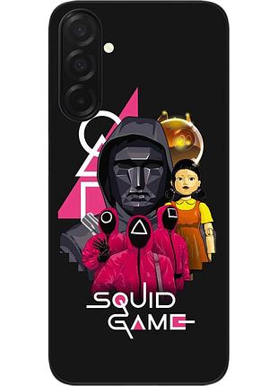 Чехол силиконовый epik для samsung galaxy a37 с принтом лица арены