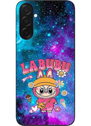 Силиконовый чехол epik для samsung galaxy a57 с принтом labubu галактика