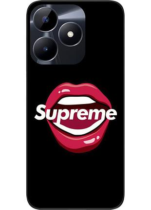 Силиконовый чехол epik для realme note 50 с картинкой губы
